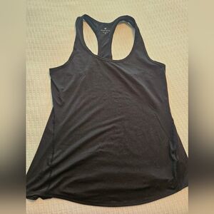 Athleta Black Racerback Tank Top